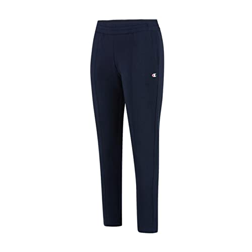 Champion American Classics C-Logo Pintuck Trainingshose für Damen, blau, M von Champion