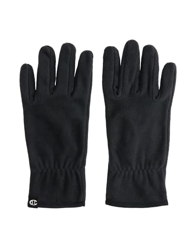 Champion Unisex Athletic Accessories (806053) -Modern Sport Micropolar C-Logo winterhandschuhe, Schwarz (ES503), S von Champion