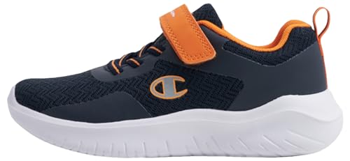 Champion Athletic-Softy Evolve B Ps Sneakers, Marineblau Orange Bs504, 31.5 EU von Champion