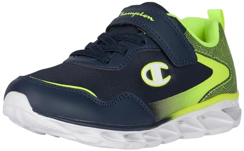 Champion Athletic-Wave 2 B Ps Sneakers, Marineblau Gelb Schwefel Bs505, 28 EU von Champion