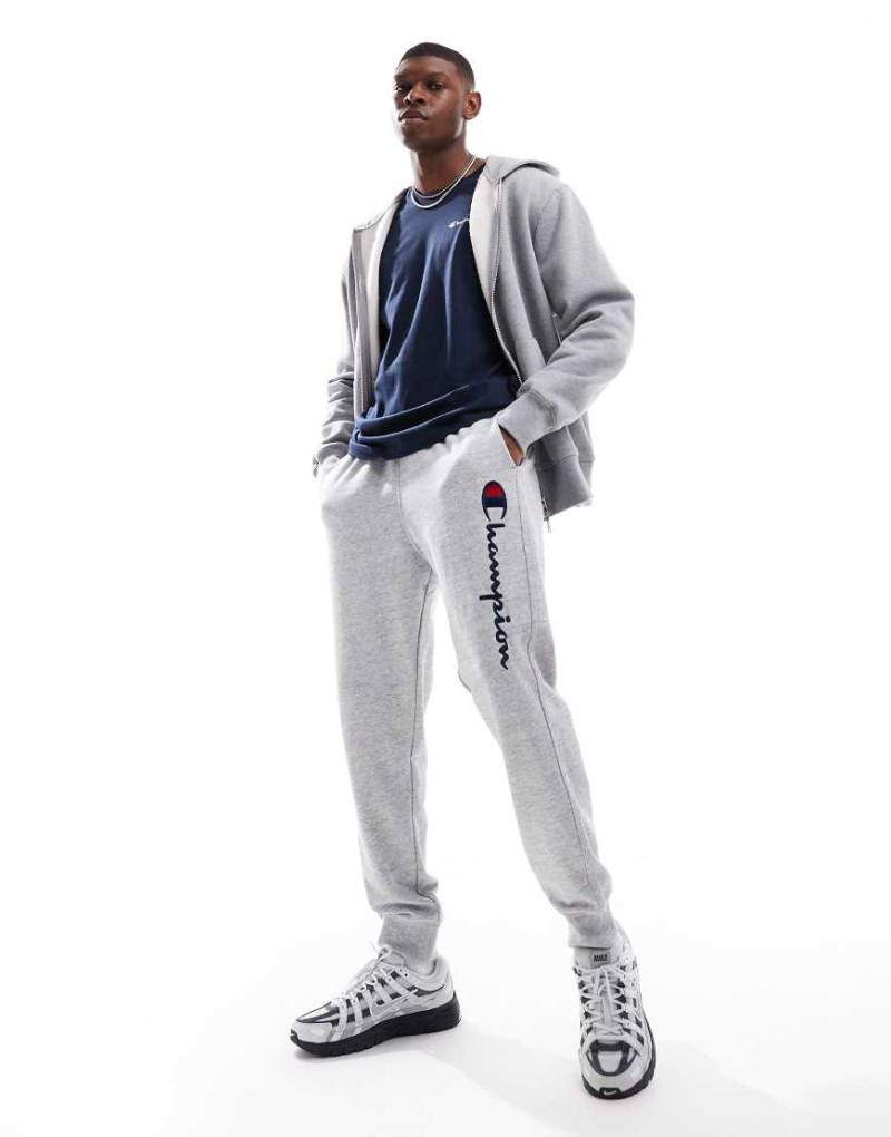 Champion - Authentic - Hose in Grau mit Rippbündchen von Champion
