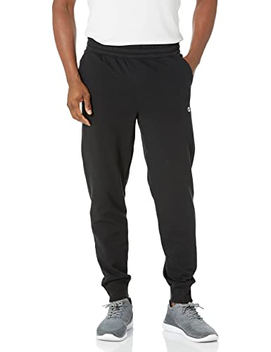 Champion Authentic Originals Jogginghose für Herren, Veloursleder, Fleece, schwarz, 3X-Groß von Champion