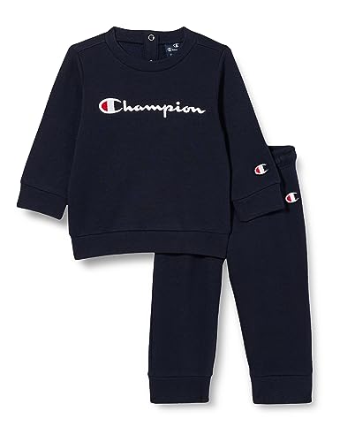 Champion Baby-Jungen Legacy American Classics TD-Crewneck Anzug, Blaue Marine, 6 Monate von Champion