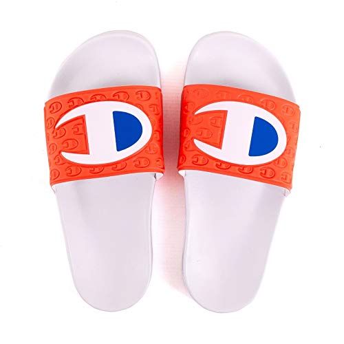 Champion Badelatschen Slide PD Varsity Multi Lido Größen Badeschuh (Slide Multi-Lido Orange, Numeric_38) von Champion