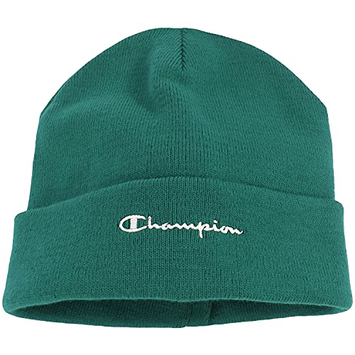 Champion Beanie Cap 804671 Unisex Mütze, Forest Green (HLG), Gr. One Size von Champion