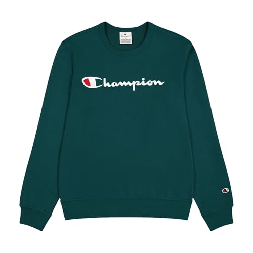 Champion Big Logo Fleece Crewneck Pullover Herren - L von Champion
