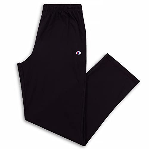 Champion Big and Tall Sweatpants für Herren - Fleece Leichte Sweatpants, schwarz, 3X von Champion