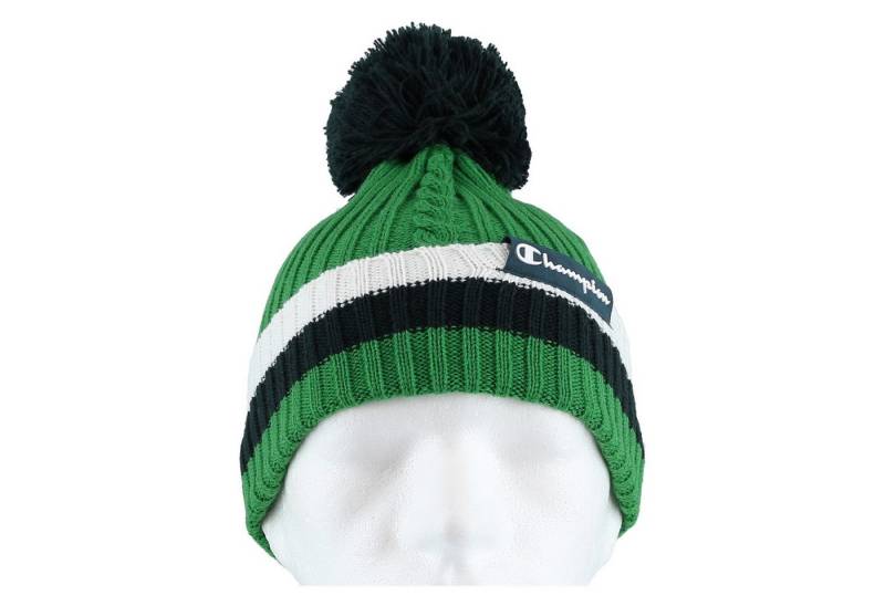 Champion Bommelmütze Mütze Legacy Knit Bommel grün Kinder 1er von Champion