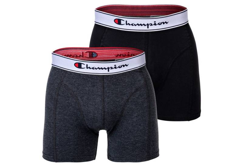Champion Boxer Herren Boxershort 2er Pack Baumwollmischung (Packung, 2er Pack) von Champion