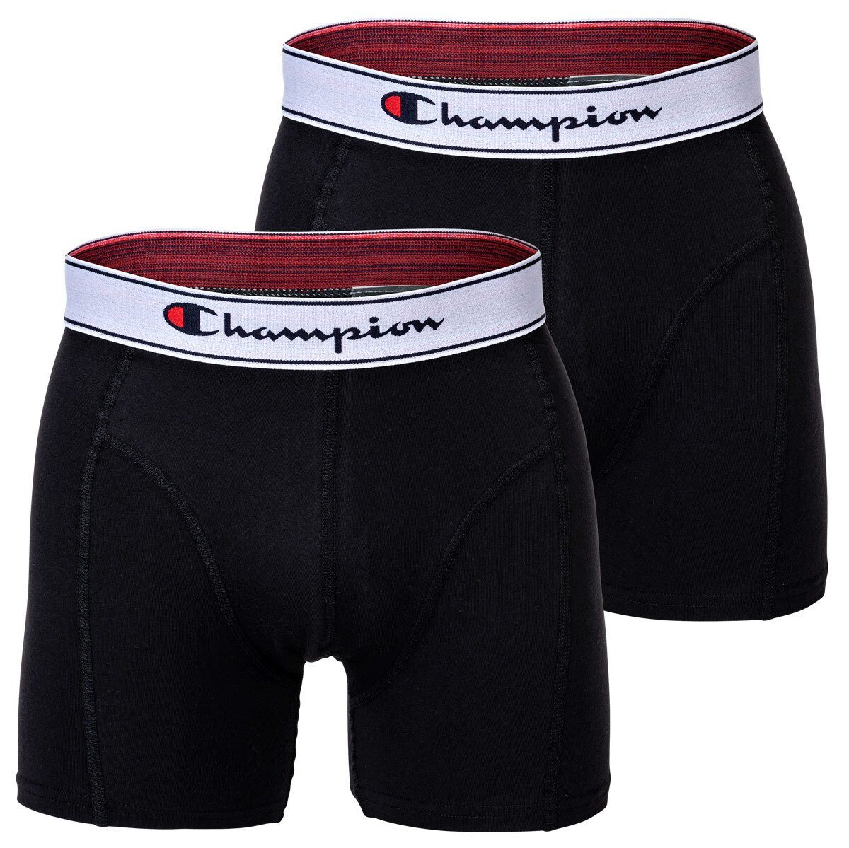 Champion Boxer Herren Boxershorts, 2er Pack - Baumwolle von Champion