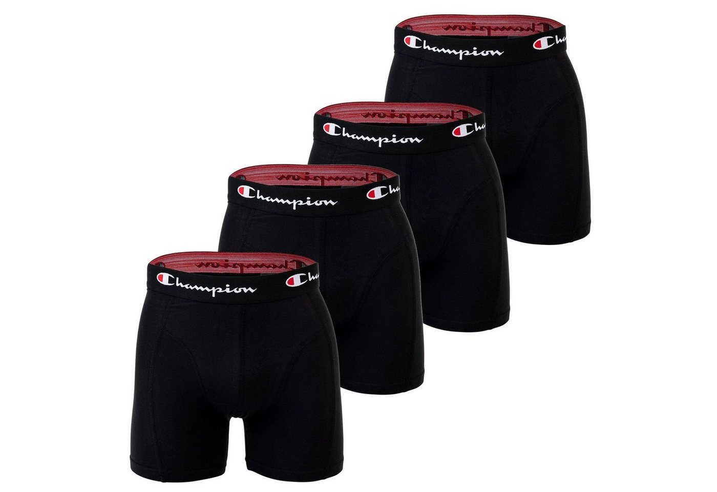 Champion Boxer Herren Boxershorts, 4er Pack - Baumwolle von Champion