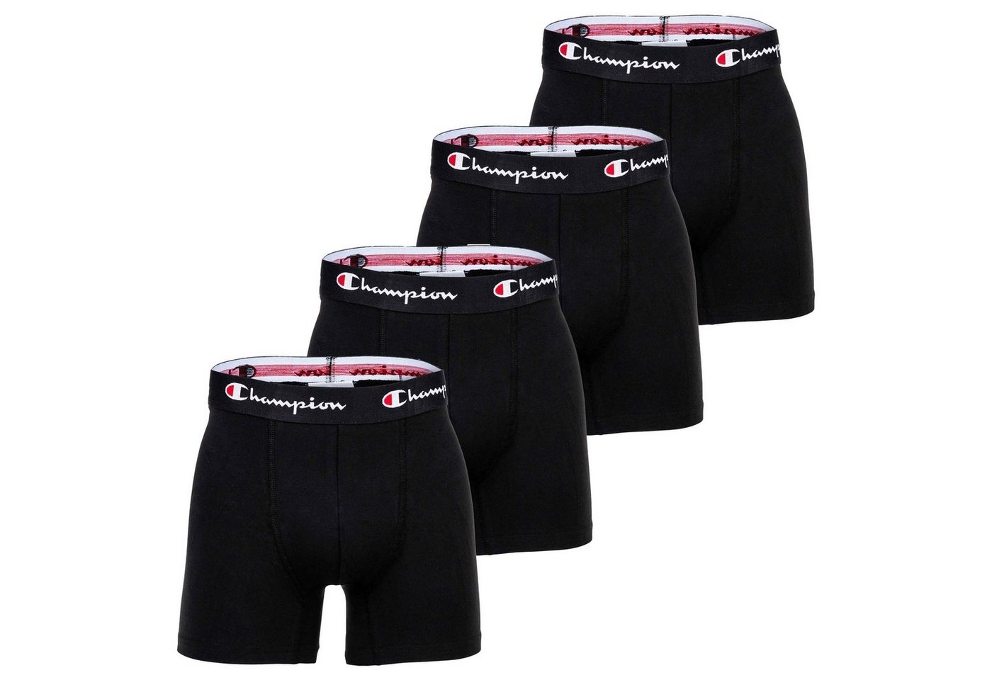 Champion Boxer Herren Trunks, 4er Pack -Boxershorts, Baumwolle von Champion