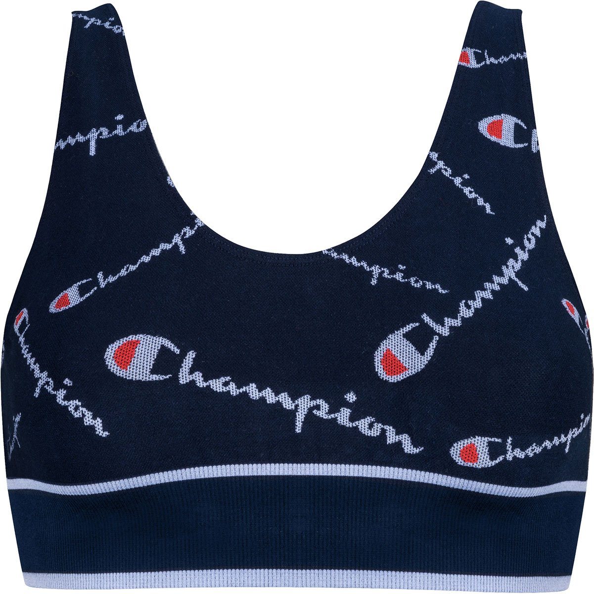 Champion Bustier Damen Bustier - Seamless Bralette, Allover Logo von Champion