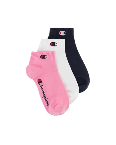 Champion Unisex Core 3pp Quarter socken, Rosa (Fucsia), 35-38 von Champion