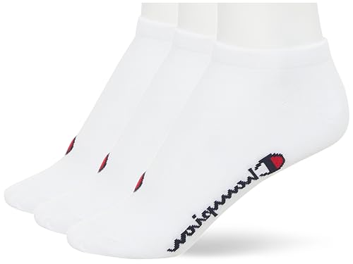 Champion Core Socks 3PP Sneaker, Weiß, 35-38 EU (2-5 UK) Unisex - Erwachsene -FW23, Bianco von Champion