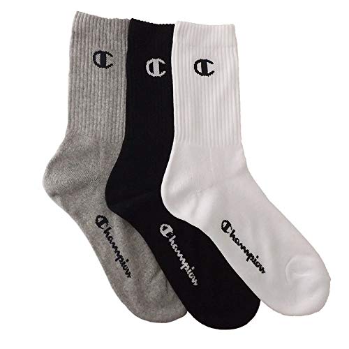 Champion Crew One Color X3 Socken Unisex Schwarz 35-38 EU von Champion