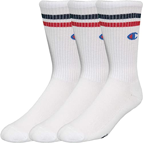 Champion Crew Socks Socken 3er Pack (35-38, white) von Champion