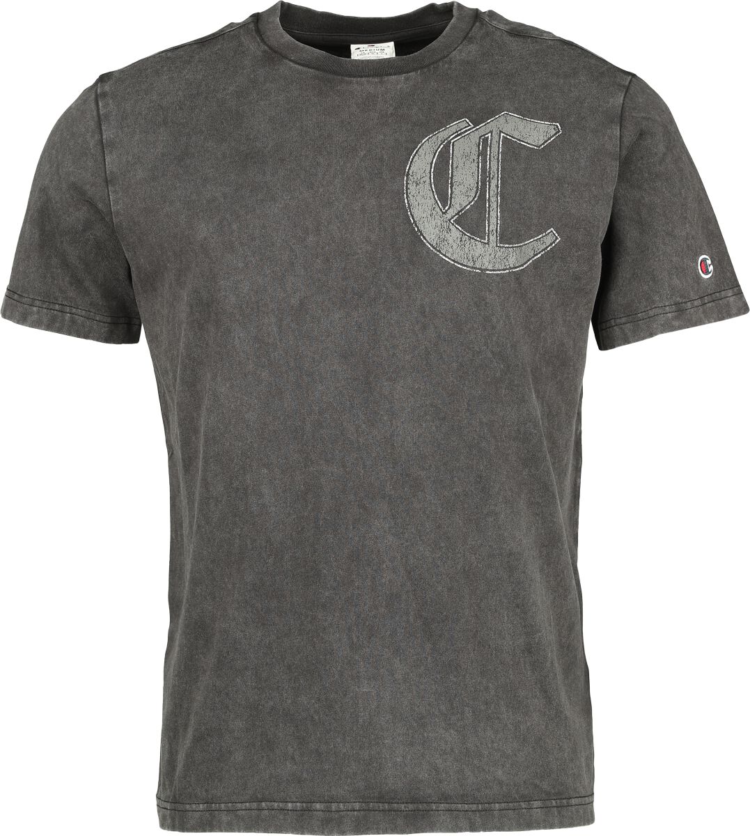 Champion Crewneck T-Shirt T-Shirt schwarz in L von Champion