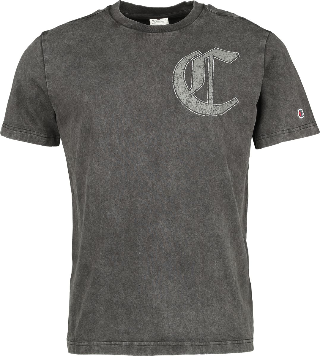 Champion Crewneck T-Shirt T-Shirt schwarz in S von Champion