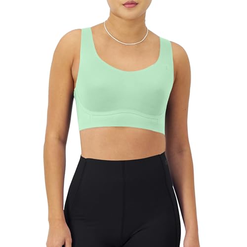 Champion Damen, absoluter Lift, Feuchtigkeitstransport, Moderate Stütz Sport-BH, Durchsichtig, Sheer Water Teal, Large Champion Damen, absoluter Lift, Feuchtigkeitstransport, Moderate Stütz Sport-BH, Durchsichtig, Sheer Water Teal, Large von Champion