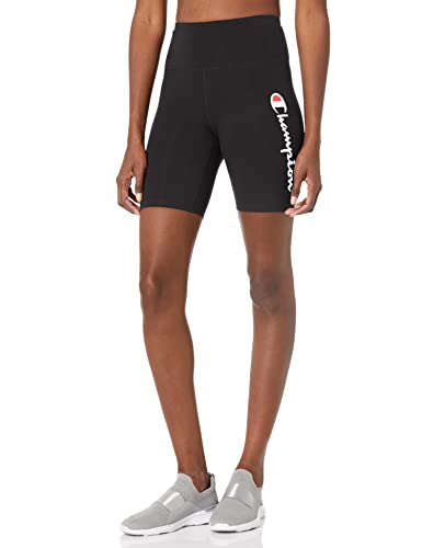 Champion Damen 7 Zoll Everday Bike Shorts, Schwarz-550761, Klein von Champion