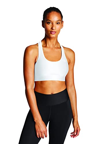 Champion Damen Absolute SmoothTec Band Sport-BH, Weiß, Medium von Champion