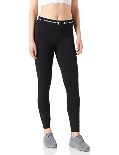 Champion Damen American Classics-Crop Leggings, Schwarz, XS von Champion