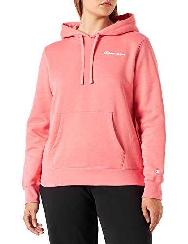 Champion Damen American Classics - Small Script Logo Kapuzenpullover, Intensives Rosa., XS von Champion