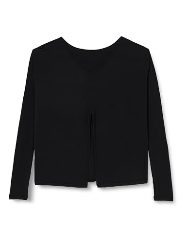 Champion Damen Athletic C-Sport W Quick Dry L-s Yoga T-Shirt, Schwarz, X-Small von Champion