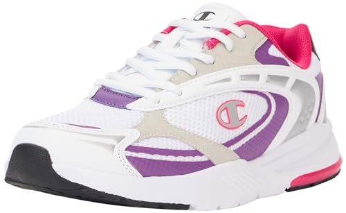 Champion Damen Athletic Champ 2k W Sneakers, Weiß Violett Schwarz Ww010, 38.5 EU von Champion