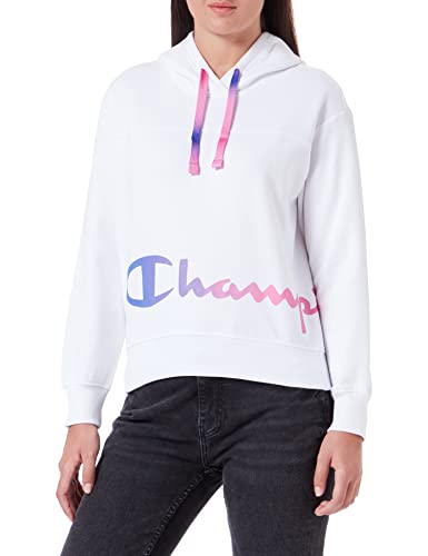 Champion Damen Color Story Kapuzenpullover, Weiß, S von Champion