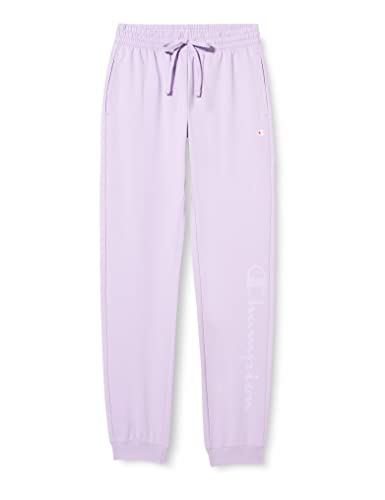 Champion Damen Legacy American Classics Big Logo Rib Cuff Trainingshose, Lavanda, L von Champion