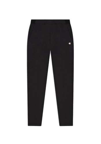 Champion Damen Legacy American Classics C-Logo Pleated Slim Trainingshose, Schwarz, L von Champion