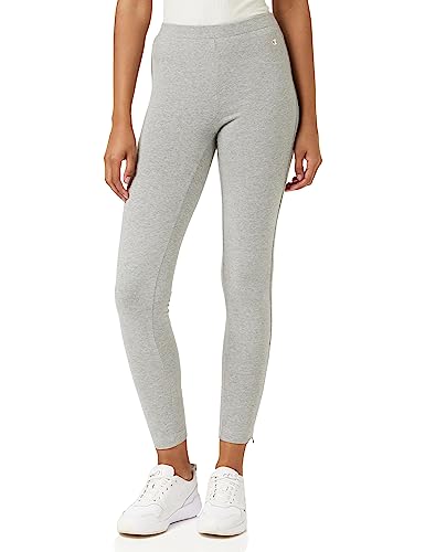 Champion Damen Legacy American Classics C-Logo Zip Formende Legging, Grigio Melange Chiaro, S von Champion