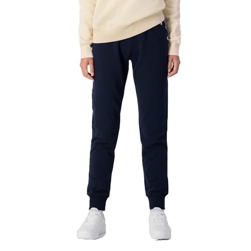 Champion Damen Legacy American Classics Fleece C-Logo Rib Cuff Trainingshose, Marineblau, L von Champion