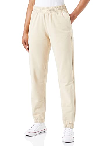 Champion Damen Legacy American Classics High Waist Relaxed Elastic Cuff Trainingshose, Braun Taupe, L von Champion