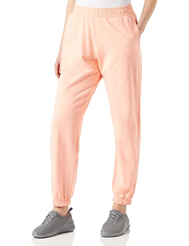 Champion Damen Legacy American Classics High Waist Relaxed Elastic Cuff Trainingshose, LachsRose, L von Champion