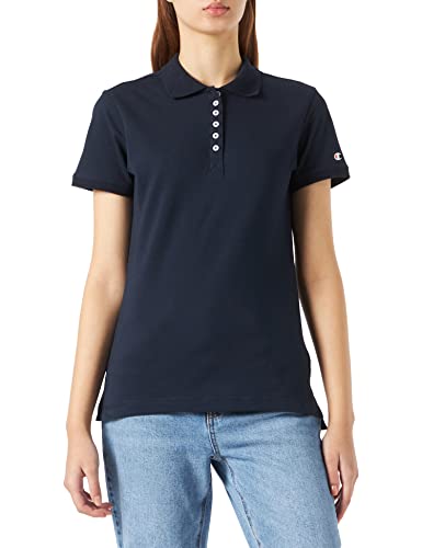 Champion Damen Legacy American Classics Polo Polohemd, Marineblau, XL von Champion