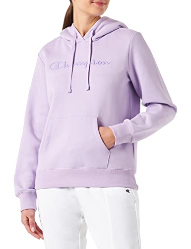 Champion Damen Legacy American Classics Powerblend Fleece Logo Kapuzenpullover, Lavendel, XS von Champion