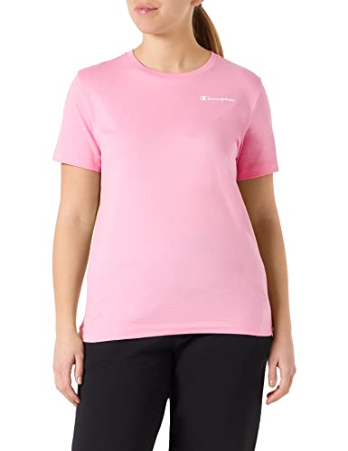 Champion Damen Legacy American Classics Small Logo Regular S/S T Shirt, Hot Pink, L EU von Champion