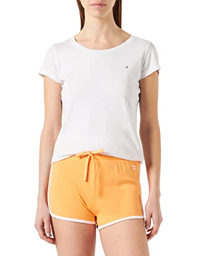 Champion Damen Legacy American Classics Soft Cotton 1x1 Rib Small C-Logo Badehose, Arancione, M von Champion