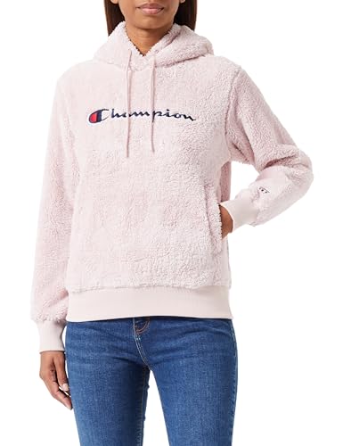 Champion Damen Legacy American Classics W-Bonded Polar Teddy Kapuzenpullover, Rosa, L von Champion