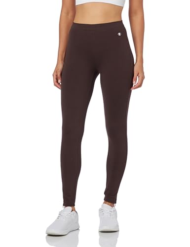 Champion Damen Legacy American Classics W-Cotton Lycra Leggings, braun, M von Champion