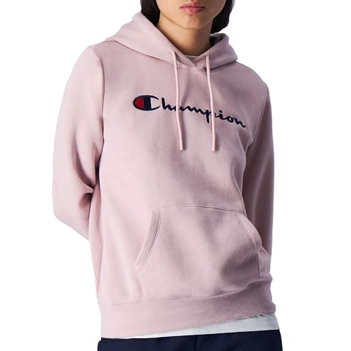 Champion Damen Legacy American Classics W-Light Powerblend Fleece Kapuzenpullover, Rosa, L von Champion