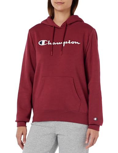 Champion Damen Legacy American Classics W-Light Powerblend Fleece Kapuzenpullover, Rot Tbr, L von Champion