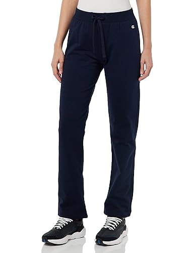 Champion Damen Legacy American Classics W-Light Stretch Fleece Drawstring Trainingshose, Marineblau, XS von Champion