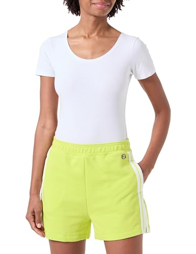 Champion Damen Legacy American Summer W-Spring Poly Terry Shorts, grün neon, L Champion Damen Legacy American Summer W-Spring Poly Terry Shorts, grün neon, L von Champion