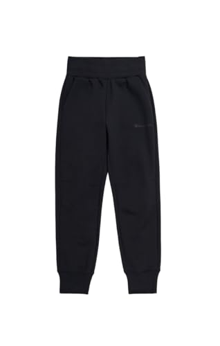 Champion Damen Legacy American Tech W Stretch Poly-Baumwolle Interlock Rib Cuff Trainingshose, Schwarz, M von Champion