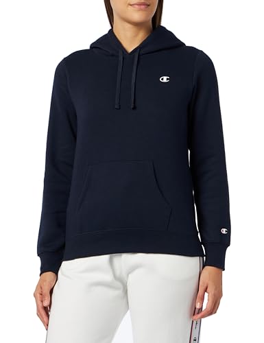 Champion Damen Legacy Basics W-Light Powerblend Fleece Kapuzenpullover, Marineblau, L von Champion