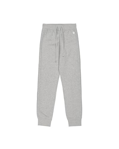 Champion Damen Legacy Basics W-Light Powerblend Fleece Rib Cuff Trainingshose, Hellgrau meliert, S von Champion